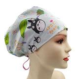 New Japanese Anime Characters Torono & Friends Euro Scrub Cap Doctor Hospital Surgical ODP Vet