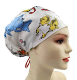 New Christmas Dr. Seuss The Grinch 5 Euro Scrub Cap Doctor Hospital Surgical ODP Vet