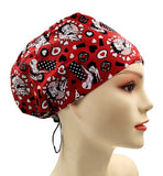 Betty Boop King Feature Patchwork Euro Scrub Cap Doctor Hospital Surgical ODP Vet