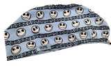 New Nightmare before Christmas Jack Stripe Euro Scrub Cap Doctor Hospital Surgical ODP Vet