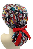 New Nightmare Before Christmas All characters Ponytail Scrub Cap Doctor Theatre Nurse Hospital Paediatric Vet Surgical