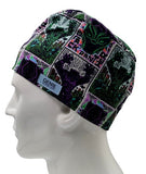 New Marvel Patchwork Men's Velcro Closure Adjustable Scrub Cap Doctor Theatre Nurse Hospital Paediatric Vet Surgical