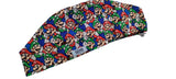 New Mario Luigi Packed Euro Scrub Cap Doctor Hospital Surgical ODP Vet