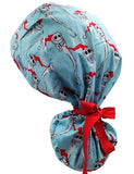 Santa Jack Packed Nightmare Before Christmas All characters Ponytail Scrub Cap Doctor Theatre Nurse Hospital Paediatric Vet Surgical