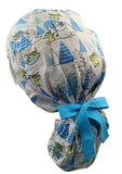 New Star Wars Christmas Snow Days Ponytail Scrub Cap Doctor Theatre Nurse Hospital Paediatric Vet Surgical