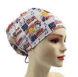 Hit! Peanuts, Snoopy, Charlie Brown Euro Scrub Cap Doctor Hospital Surgical ODP Vet