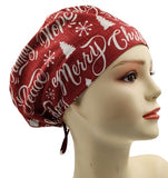 Christmas Serial 6 Euro Scrub Cap Doctor Hospital Surgical ODP Vet