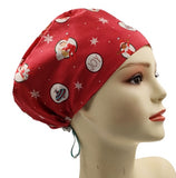 Christmas Joy Euro Scrub Cap Doctor Hospital Surgical ODP Vet