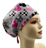 Disney Mickey Minnie 4 Euro Scrub Cap Doctor Hospital Surgical ODP Vet