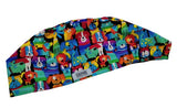 New Bright Dogs & Puppies  Euro Scrub Cap Doctor Hospital Surgical ODP Vet