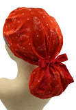 Merry Grinchmas & friends 2 Ponytail Scrub Cap Doctor Theatre Nurse Hospital Paediatric Vet Surgical