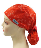 Merry Grinchmas & friends 2 Ponytail Scrub Cap Doctor Theatre Nurse Hospital Paediatric Vet Surgical