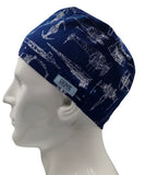 New Star Wars Galaxy Starships Men's Velcro Closure Adjustable Scrub Cap Doctor Theatre Nurse Hospital Paediatric Vet Surgical