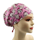 New Many faces of Marie Euro Scrub Cap Doctor Hospital Surgical ODP Vet