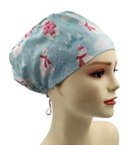 Christmas Serial 4 Euro Scrub Cap Doctor Hospital Surgical ODP Vet