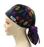 New Mickey & Friends colorful Icon Heads Ponytail Scrub Cap Doctor Theatre Nurse Hospital Paediatric Vet Surgical