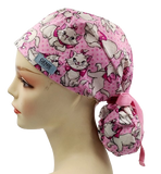 New Many faces of Marie Cats Ponytail Scrub Cap Doctor Theatre Nurse Hospital Paediatric Vet Surgical
