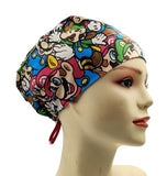 New Super Mario Brothers & Friends Euro Scrub Cap Doctor Hospital Surgical ODP Vet