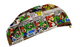 New Games With Super Mario Brothers PatchWork Euro Scrub Cap Doctor Hospital Surgical ODP Vet