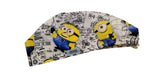 New Minions Gro's Plan Kevin Steal the moon Euro Scrub Cap Doctor Hospital Surgical ODP Vet