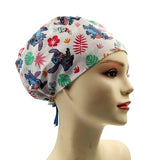 New Angel Aloha Stitch And Scrump Euro Scrub Cap Doctor Hospital Surgical ODP Vet