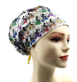 Disney Mickey Minnie 3 Euro Scrub Cap Doctor Hospital Surgical ODP Vet