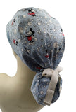 New Mickey Bubbles Ponytail Scrub Cap Doctor Theatre Nurse Hospital Paediatric Vet Surgical
