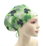 Rainbow Geometrics Euro Scrub Cap Doctor Hospital Surgical ODP Vet