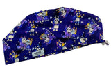 New Bluey Cartoon Starnight Euro Scrub Cap Doctor Hospital Surgical ODP Vet