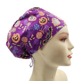 New Hollween Snacks Candy Euro Scrub Cap Doctor Hospital Surgical ODP Vet