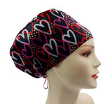 Special Offer Breast Cancer Awareness Hope Love Faith Euro Scrub Cap Doctor Hospital Surgical ODP Vet