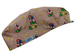 New Super Mario Brothers Lucky  Euro Scrub Cap Doctor Hospital Surgical ODP Vet (Copy)