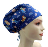 New Bluey Sky Euro Scrub Cap Doctor Hospital Surgical ODP Vet