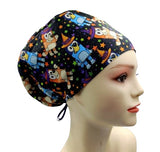 New Bluey Halloween Euro Scrub Cap Doctor Hospital Surgical ODP Vet