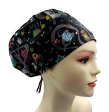 Disney Evil Female Villains 1 Euro Scrub Cap Doctor Hospital Surgical ODP Vet
