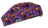 New Angel Aloha Stitch Halloween Pumkin Euro Scrub Cap Doctor Hospital Surgical ODP Vet