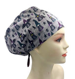 New FChristmas Gonk Grey Euro Scrub Cap Doctor Hospital Surgical ODP Vet