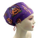 New Halloween Pumpkin 1 Euro Scrub Cap Doctor Hospital Surgical ODP Vet