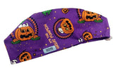 New Halloween Pumpkin 1 Euro Scrub Cap Doctor Hospital Surgical ODP Vet