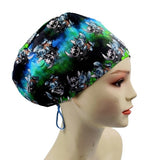 New Angel Aloha Stitch Angel Euro Scrub Cap Doctor Hospital Surgical ODP Vet