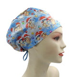 New Bluey Christmas Euro Scrub Cap Doctor Hospital Surgical ODP Vet