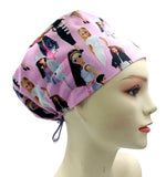 New TV cartoon Barbie Light Pink 2 Euro Scrub Cap Doctor Hospital Surgical ODP Vet