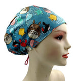 New Japanese Anime Characters Torono Lighthouse Euro Scrub Cap Doctor Hospital Surgical ODP Vet