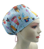 Disney Costumes Snacks Euro Scrub Cap Doctor Hospital Surgical ODP Vet