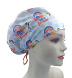 101 Dalmatians Dogs 2 Euro Scrub Cap Doctor Hospital Surgical ODP Vet