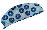New Peanuts Space Euro Scrub Cap Doctor Hospital Surgical ODP Vet