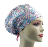New Cute Kitty Euro Scrub Cap Doctor Hospital Surgical ODP Vet