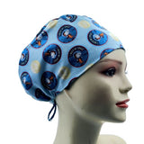 New Peanuts Space Euro Scrub Cap Doctor Hospital Surgical ODP Vet