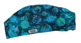 New Sea World Bubble Green Euro Scrub Cap Doctor Hospital Surgical ODP Vet