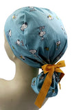 New Peanuts with Wood stock Ponytail Scrub Cap Doctor Theatre Nurse Hospital Paediatric Vet Surgical